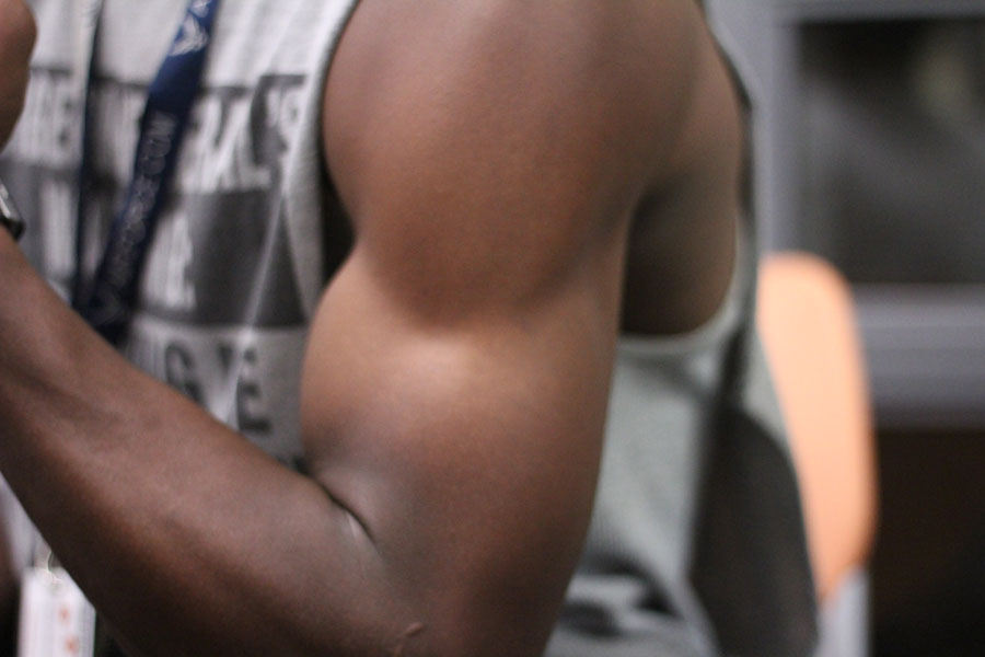 The quest for the perfect bicep has led professional athletes to try steroids. This can lead to high school students thinking that steroids are an acceptable form of workout