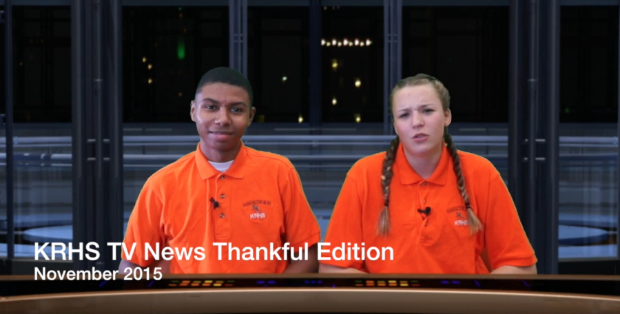 KRHS+TV+News+Thankful+Edition%2C+November+2015