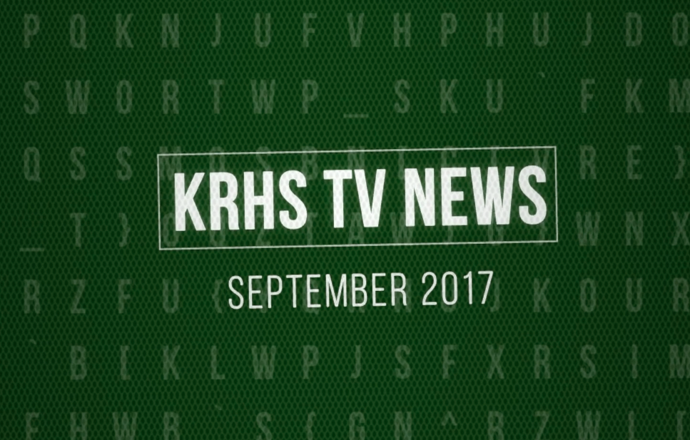 KRHS TV News for September 2017