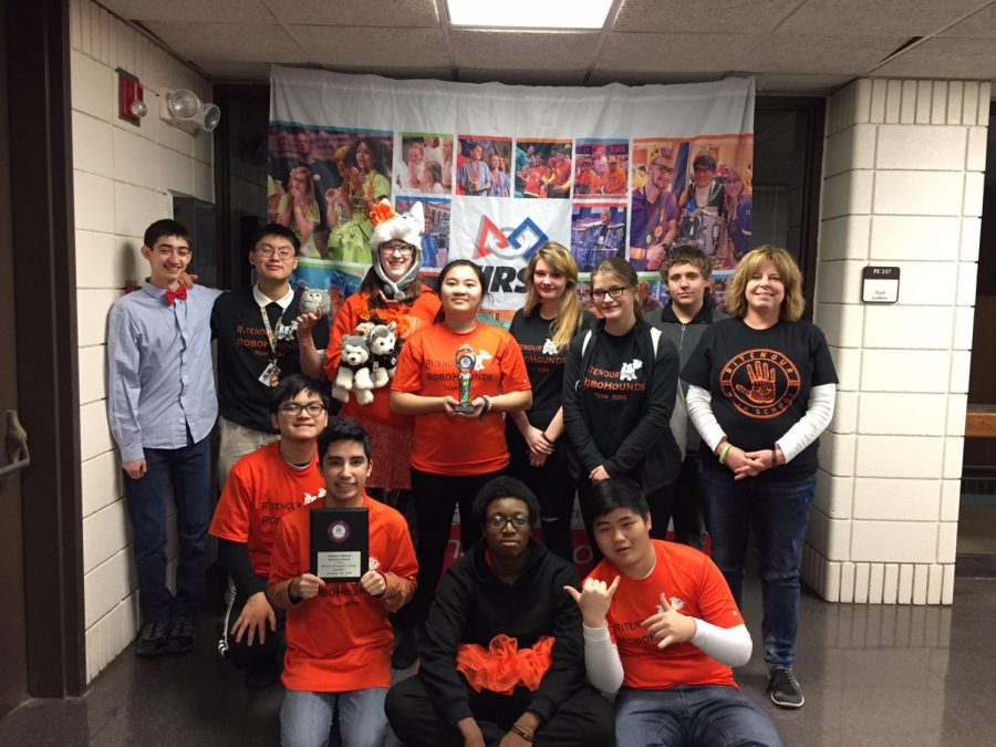 Ritenour robo hounds qualify for state robotics competition