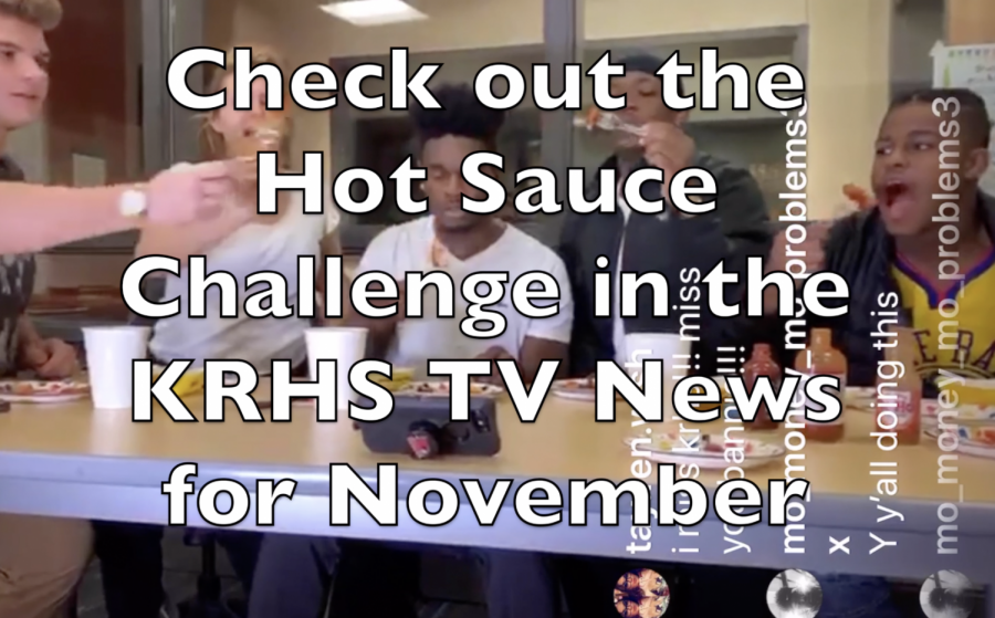KRHS+TV+News+-+Hot+Sauce+Challenge+Promo