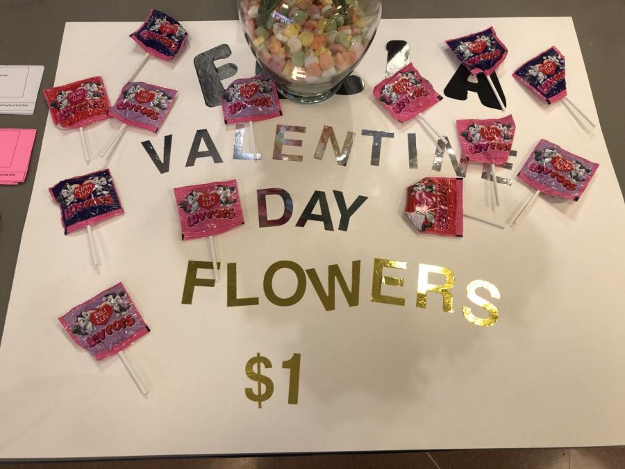 FCCLA sells carnations for Valentines Day