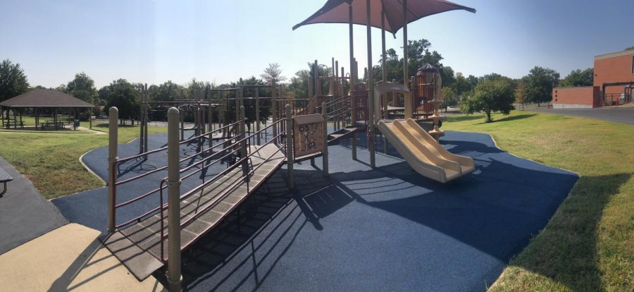 The playgrounds at the elementary school have remained quiet since March, but with students going back on October 7 they will be used with new safety measures. 
