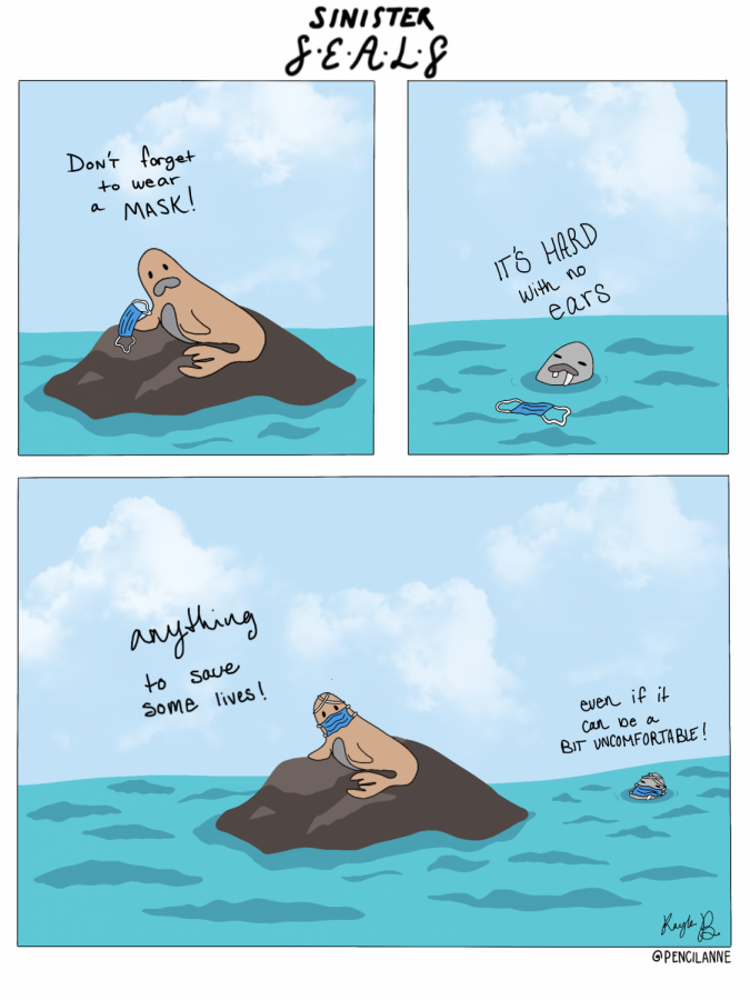 Sinister Seals - Comic Strip