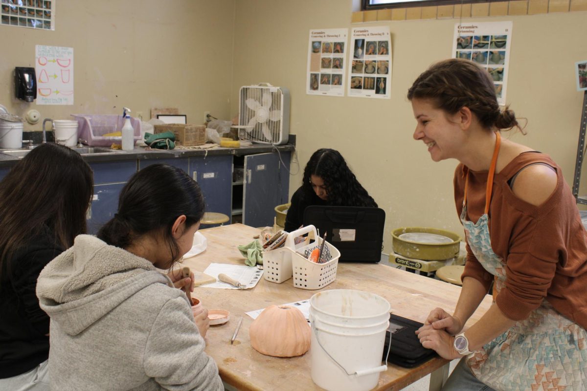 Jocelyn Meyer has provided more opportunities for students to interact with clay and explore their creativity