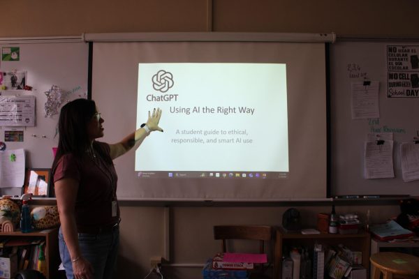 English teacher Louise Haar-Chapman discusses positive ways to use AI in school. 