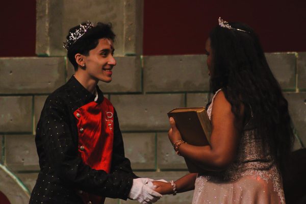 Ritenour alumnus Ulises Hernandez was a member of many groups during his time in Ritenour, including the drama club. Here he performs as Prince Topher in the musical, "Cinderella."